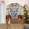 Cowboys Star Foolball Brown Color For Mens And Womens Ugly Christmas Sweater