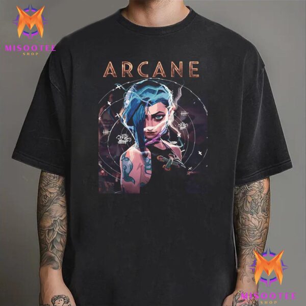 Arcane Jinx The Chaos Universe League Of Legends Unisex T-Shirt