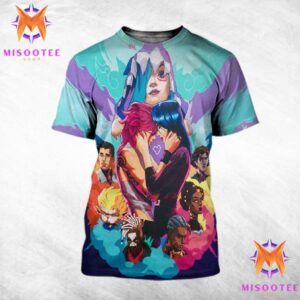 Arcane League Of Legends All Main Characters Fanart All Over Print Shirt