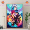 Arcane Jinx The Chaos Universe League Of Legends Wall Decor Canvas Poster