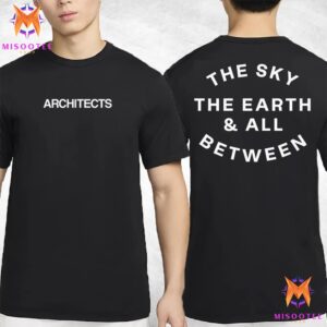 Architects The Sky The Earth And All Between 11th Album Release On February 28th 2025 Two Sides Unisex T-Shirt