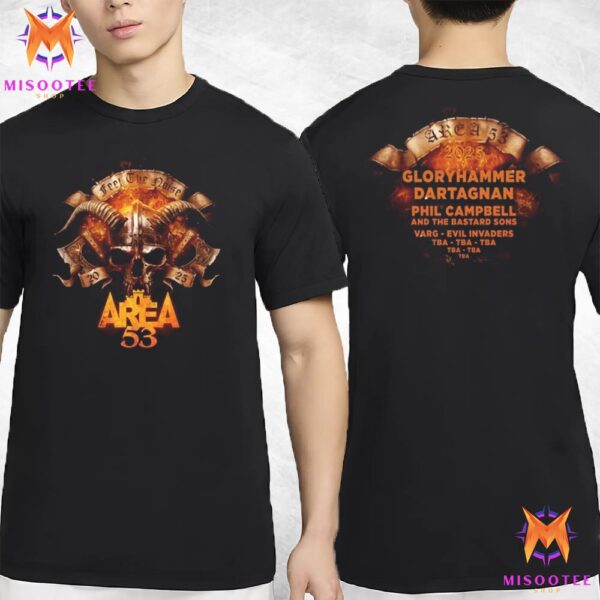 Area 53 2025 Festival Official Graphics Merch Unisex T-Shirt