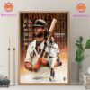 Brandon Crawford Has Announced His Retirement After 14 Seasons MLB Wall Decor Canvas Poster