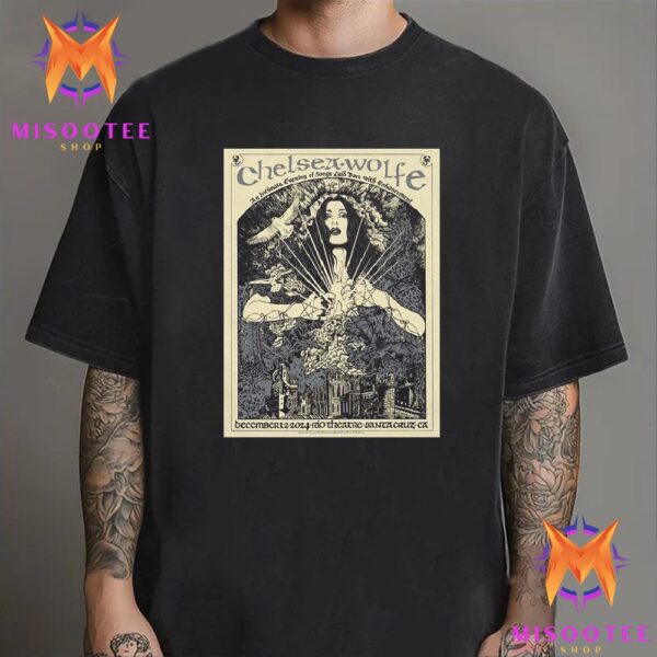 Chelsea Wolfe An Intimate Evening Of Songs Laid Bare With Enhancement At The Rio Theatre Santa Cruz California On December 12th 2024 Unisex T Shirt