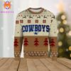 Dak Prescott And Stephon Gilmore Cowboys Team Blue Color For Family Ugly Sweater