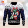 Dallas Cowboys Mickey Mouse Holiday Party With Blue Color For Mens And Womens Ugly Christmas Sweater