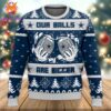 Dallas Cowboys Rick Morty Knitting Pattern For Mens And Womens Ugly Christmas Sweater