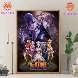 Dr Stone Science Future Season 4 Airs January 2025 On Crunchyroll Wall Decor Canvas Poster