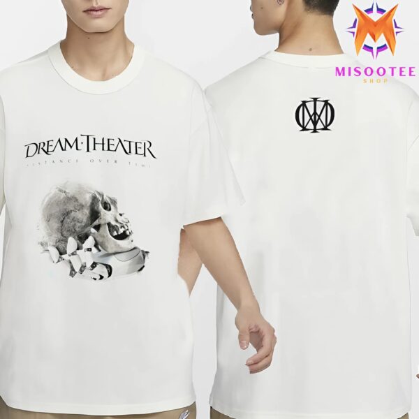 Dream Theater Distance Over Time Skull Handle Two Sides Unisex T Shirt