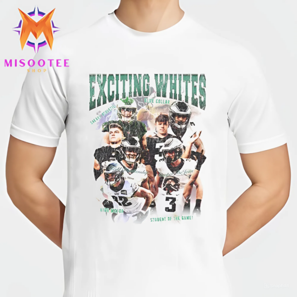 Exciting Whites Reed Blankenship And Cooper DeJean Eagles Unisex T Shirt