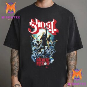 Ghost Band Official Merch Rite Here Rite Now Film Unisex T-Shirt