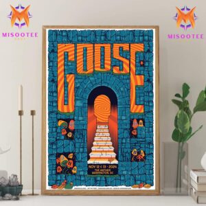 Goose The Band Concert At The Anthem Washington DC On November 12 And 13th 2024 Wall Decor Canvas Poster