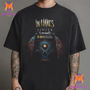 In Flames With Special Guest Jinjer And Unprocessed At Noblessner Foundry Tallinn Estonia On  2nd June 2025 Unisex T-Shirt