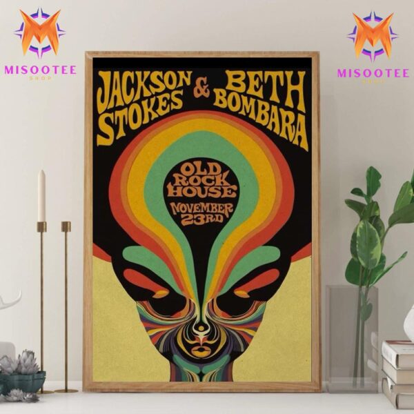 Jackson Stokes And Beth Bombara Old Rock House St Louis MO November 23 2024 Wall Decor Canvas Poster