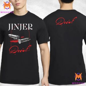 Jinjer The Ablum Duel Official Graphics Merch Two Sides Unisex T-Shirt