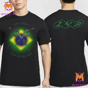 Katy Perry Rock In Rio Festival In Rio De Janeiro Brazil On September 13th 2024 Two Sides Unisex T Shirt