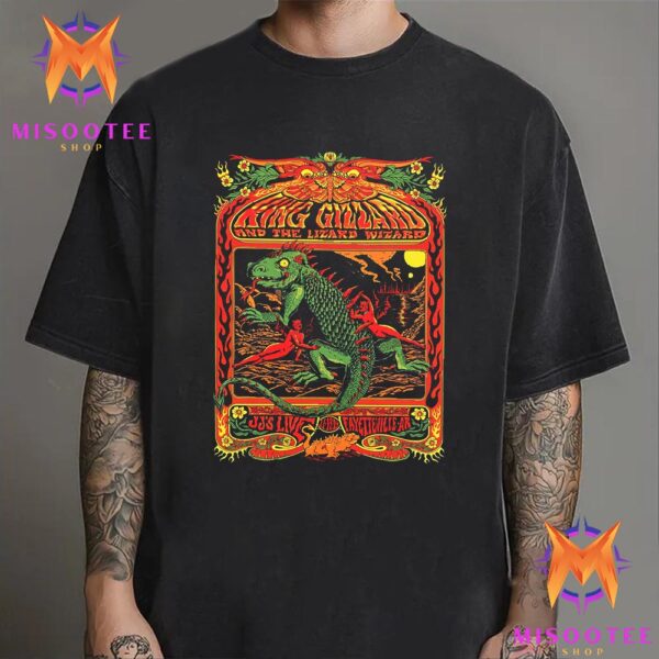 King Gizzard And The Lizard Wizard At JJ’s Live In Fayetteville Arkansas On November 13th 2024 Unisex T Shirt