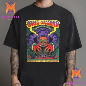 King Gizzard And The Lizard Wizard The Silver Cord Tour At Revel Entertainment Albuquerque New Mexico On November 10th 2024 Unisex T Shirt