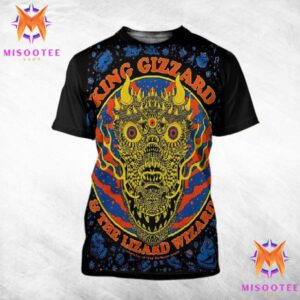 King Gizzard And The Lizard Wizard Tour At Fox Theatre Atlanta GA On November 19th 2024 All Over Print Shirt