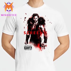 Kraven Aaron Taylor Johnson The Hunter ScreenX Exclusively In Theater December 13 Unisex T-Shirt