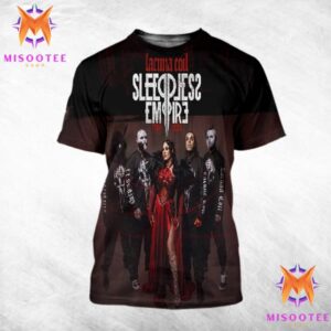 Lacuna Coil Sleepless Empire Tour 2025 In March 2025 In Latin America All Over Print Shirt