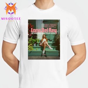 Lana Del Rey 2025 UK And Ireland Stadium Tour Kicks Off On June 23 Unisex T-Shirt