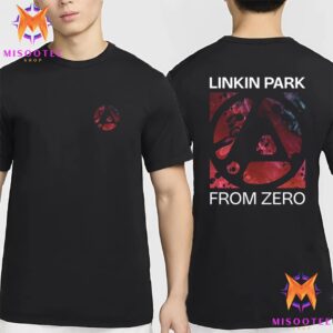 Linkin Park From Zero Texture A Tribute to Transformation and Resilience Two Sides Unisex T Shirt