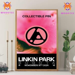 Linkin Park From Zero Tour In Bogota Colombia On November 11th 2024 Wall Decor Canvas Poster