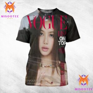 Lisa Blackpink On Top Special The Reflections Of Fashion In 2024 Vogue Thailand All Over Print Shirt