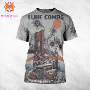 Luke Combs Tour 2024 At Paycor Stadium Cincinnati Ohio On August 2nd And 3rd 2024 All Over Print Shirt