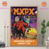 MXPX With The Ataris 2 Night At Metro Chicago Illinois Usa On December 13th And 14th 2024 Wall Decor Canvas Poster