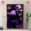 NFL Purple Rising Unveiling the Baltimore Ravens’ Bold Alternate Helmet Wall Decor Canvas Poster