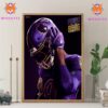 NFL Baltimore Ravens Are Debut Their Purple Rising Alternate Helmets Wall Decor Canvas Poster