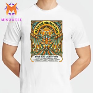 Nefesh Mountain Love And Light Tour 2024 Golden Eagle Unisex T-Shirt