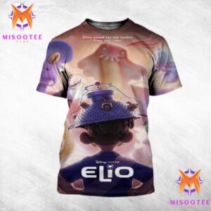 Official Elio Disney Only In The THeaters In June 2025 All Over Print Shirt