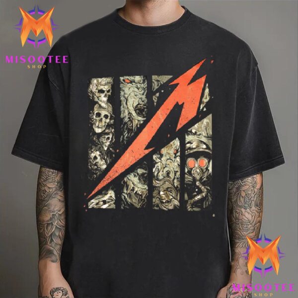 Official Metallica Fifth Member Artwork By WolfSkullJack Unisex Tee Shirt