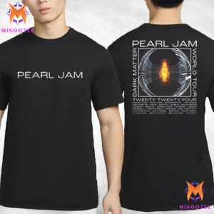 Pearl Jam Dark Matter Tour 2024 DM Box Two Sides Unisex T Shirt