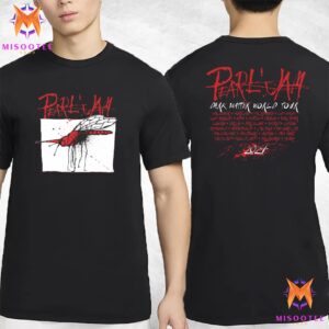 Pearl Jam Dark Matter Tour 2024 Red Mosquito Two Sides Unisex T Shirt