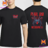 Pearl Jam Dark Matter World Tour 2024 Bunyip At Marvel Stadium Melbourne Australia On November 16th 2024 Two Sides Unisex T Shirt