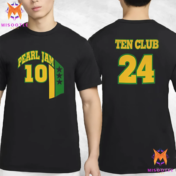 Pearl Jam Ten Club Member 2024 Two Sides Unisex T Shirt