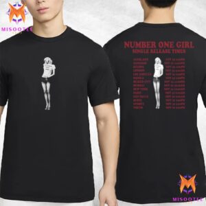 Rose Blackpink Roise Ablum Number One Girl For Fans Two Sides Unisex T Shirt