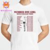 Rose Blackpink Roise Ablum Number One Girl For Fans Unisex T Shirt