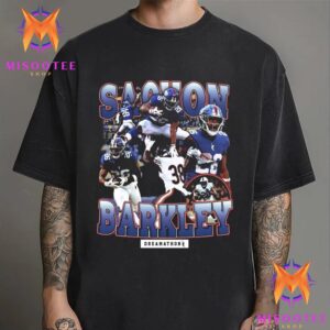 Saquon Barkley Dreamathon Vintage 90s Football Unisex T Shirt