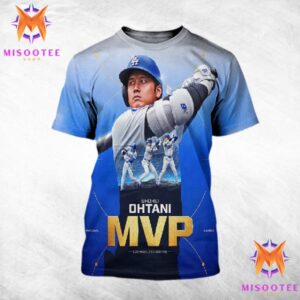 The 2024 National League MVP Is Shohei Ohtani Of The Los Angeles Dodgers All Over Print Shirt