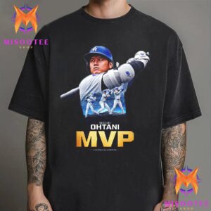 The 2024 National League MVP Is Shohei Ohtani Of The Los Angeles Dodgers Unisex Tee Shirt