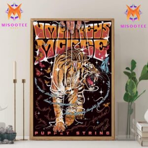 Umphrey’s McGee Puppet String Tiger Wall Decor Canvas Poster