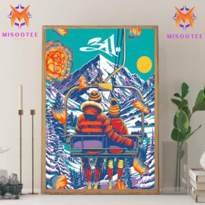 311 Band The Song Mountain Top From The Album Full Bloom Wall Decor Canvas Poster