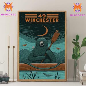 49 Winchester NYE Shows At 930 Club Washington DC On December 30th 2024 Wall Decor Canvas Poster