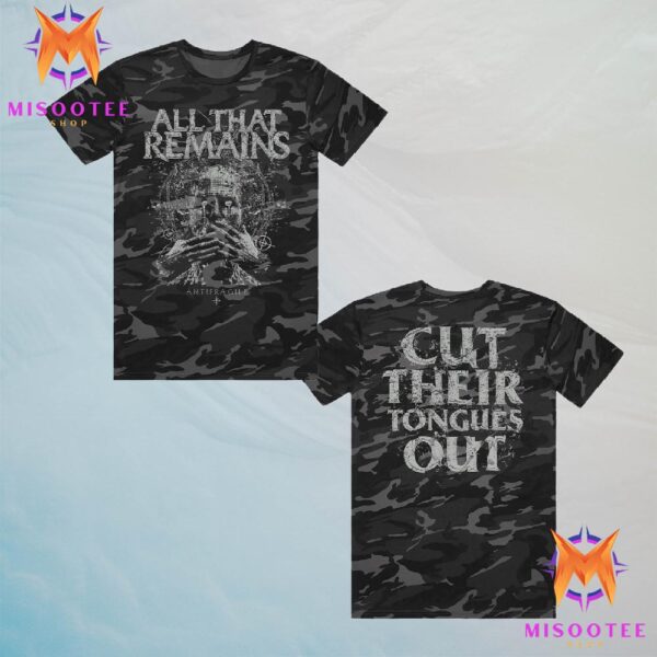 All That Remains Antifragile Cut Their Tongues Out All Over Print Shirt