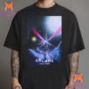 Ed Sheeran 2025 Tour Concert Design With Colorful Splash Two Sides Unisex T-Shirt